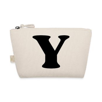 Letter y - Organic Pouch - nature - Front