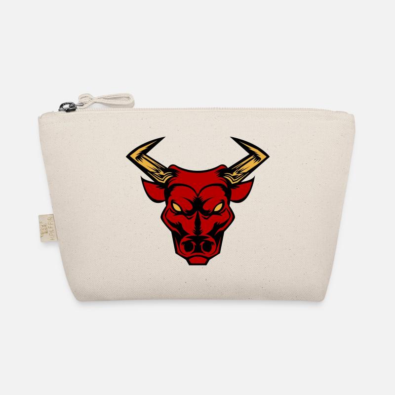 bull stier Bio-Täschchen