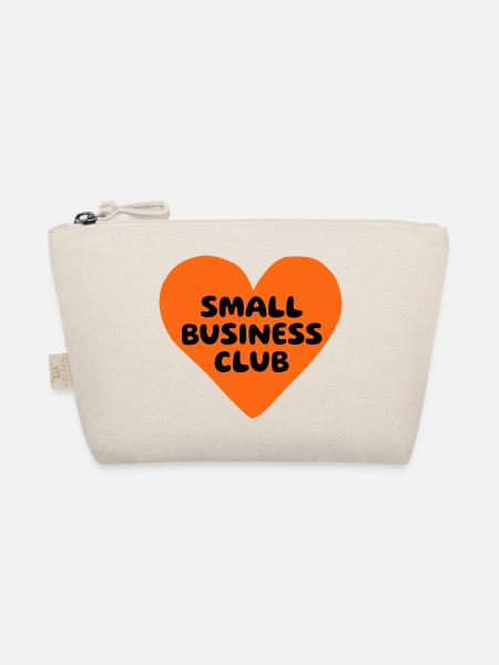 small business club - Bio-Täschchen - Natur - Vorne