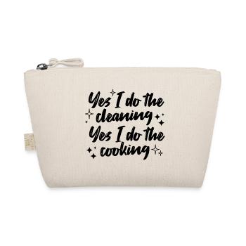 Yes I do the cooking Yes I do the cleaning - Bio-Täschchen - Natur - Vorne