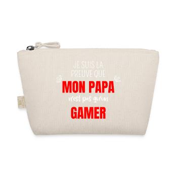 je suis la preuve que papa n’est pas qu’un gamer - Trousse biologique - nature - Devant