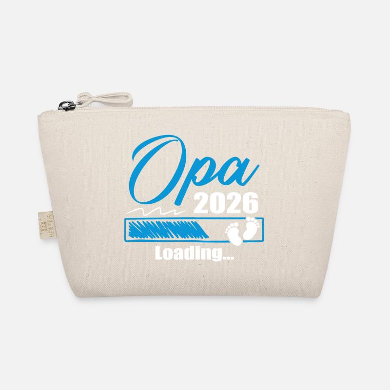 Werdender Opa 2026 Opa loading Geschenk Männer Bio-Täschchen