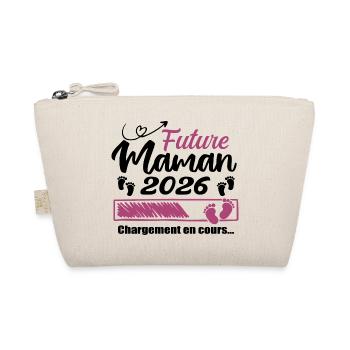Future Maman 2026 Chargement En Cours - Cadeau - Trousse biologique - nature - Devant