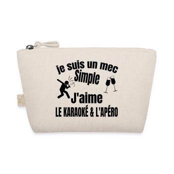 karaoké et apéro - Trousse biologique - nature - Devant