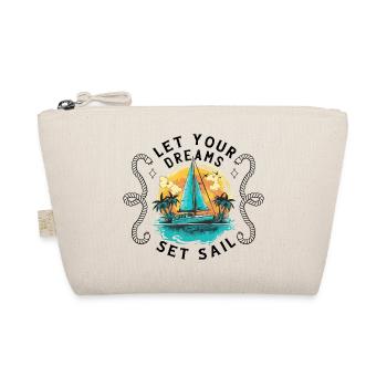 Sailor Sailboat Sailing Ship Sailing Yacht Boat - Organic Pouch - nature - Front