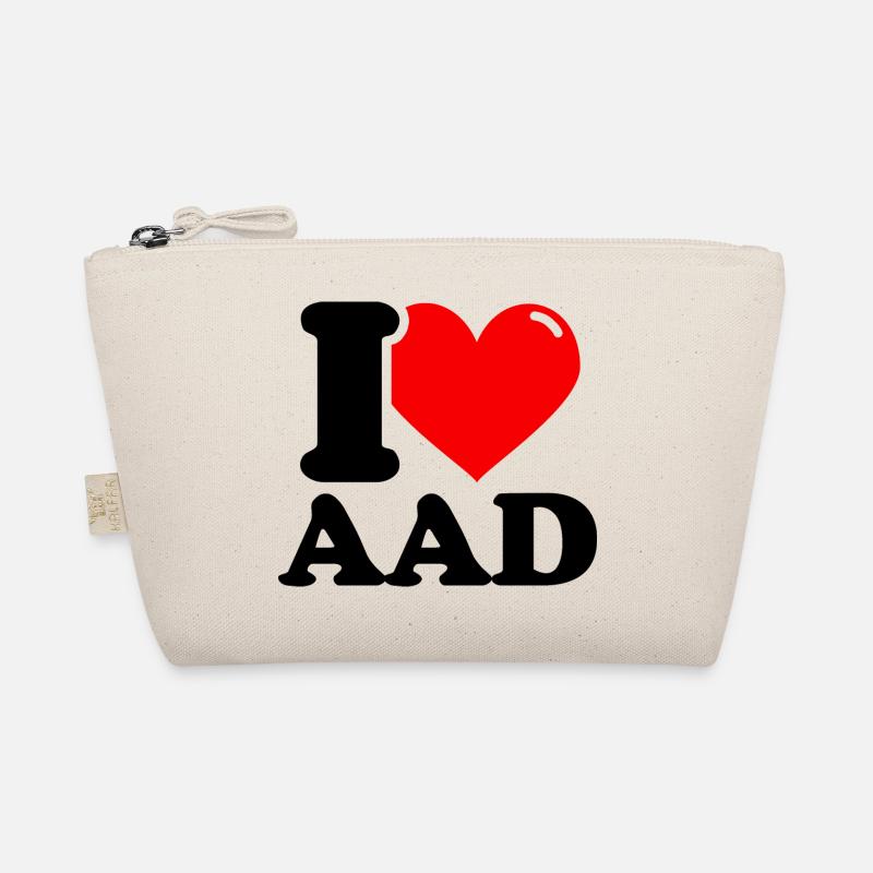 I love aad Vorname Bio-Täschchen