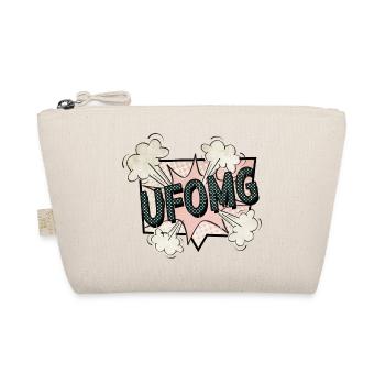 cool area 51 raid fun alien loving kid alien pun - Organic Pouch - nature - Front