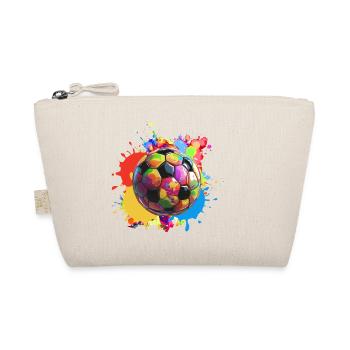 football, graffiti, coloré, peinture, éclaboussure - Trousse biologique - nature - Devant