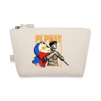 Philippines Filipino Flag Pride I Gift - Organic Pouch - nature - Front