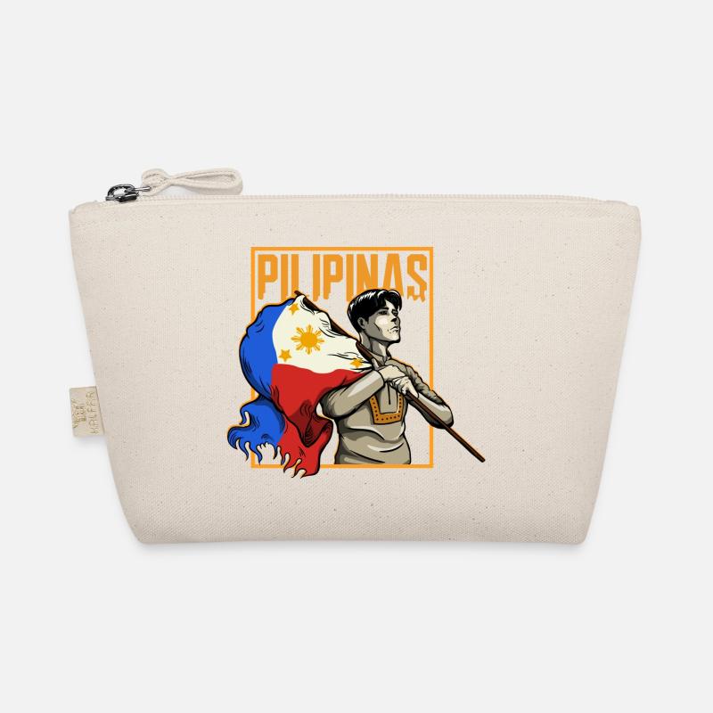Philippines Filipino Flag Pride I Gift Organic Pouch