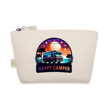 Sunset Happy Camper Van - Bio-Täschchen - Natur - Vorne