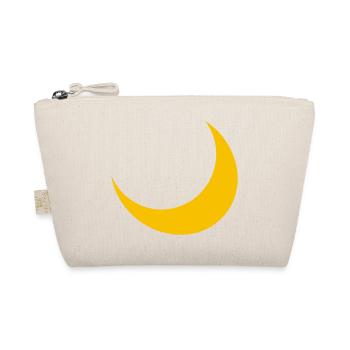 Moon Crescent Moon Night Sky - Organic Pouch - nature - Front