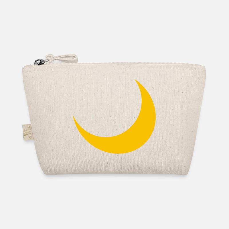 Moon Crescent Moon Night Sky Organic Pouch