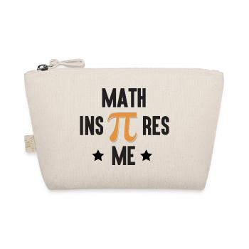 Pi Day - Mathe inspiriert mich - Bio-Täschchen - Natur - Vorne