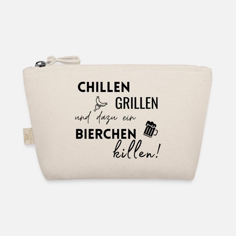 Chillen Grillen Bierchen killen Bio-Täschchen