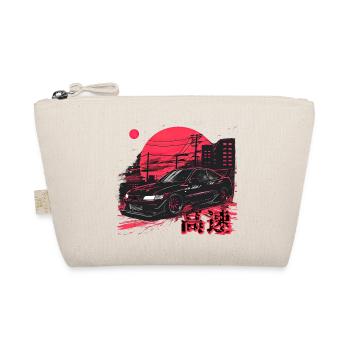 Black Lancer Evo | Classic JDM - Organic Pouch - nature - Front