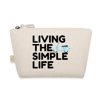 Living the simple life - Bio-Täschchen - Natur - Vorne