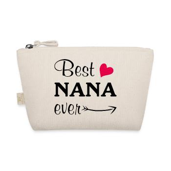 Best nana ever - Organic Pouch - nature - Front