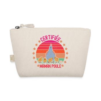 Meilleure maman certifié maman poule - Trousse biologique - nature - Devant