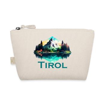 Tyrol with mountains, the Loyalty of the Alps to the province of Tyrol - Organic Pouch - nature - Front