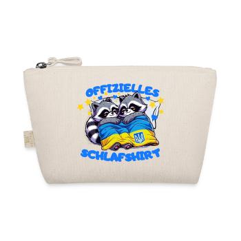 Official Sleep Shirt, Raccoons of Ukraine - Organic Pouch - nature - Front