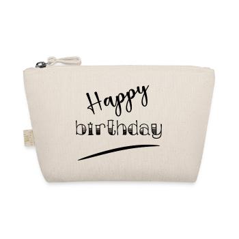 ALLES GUTE ZUM GEBURTSTAG. JAHRESTAG. - Bio-Täschchen - Natur - Vorne