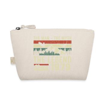 Retro 1979 Vintage - 1979 Birthday Gift - Organic Pouch - nature - Front