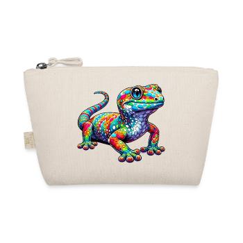 Gecko - Bio-Täschchen - Natur - Vorne