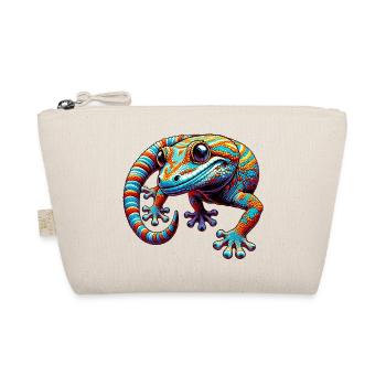 Gecko - Organic Pouch - nature - Front