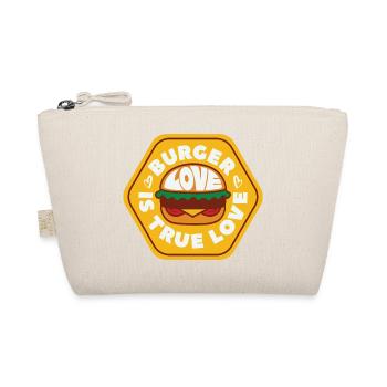 Burger Love - Bio-Täschchen - Natur - Vorne