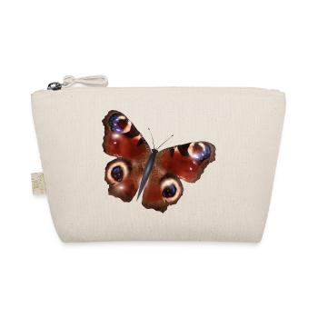 gorgeous peacock butterfly - Organic Pouch - nature - Front