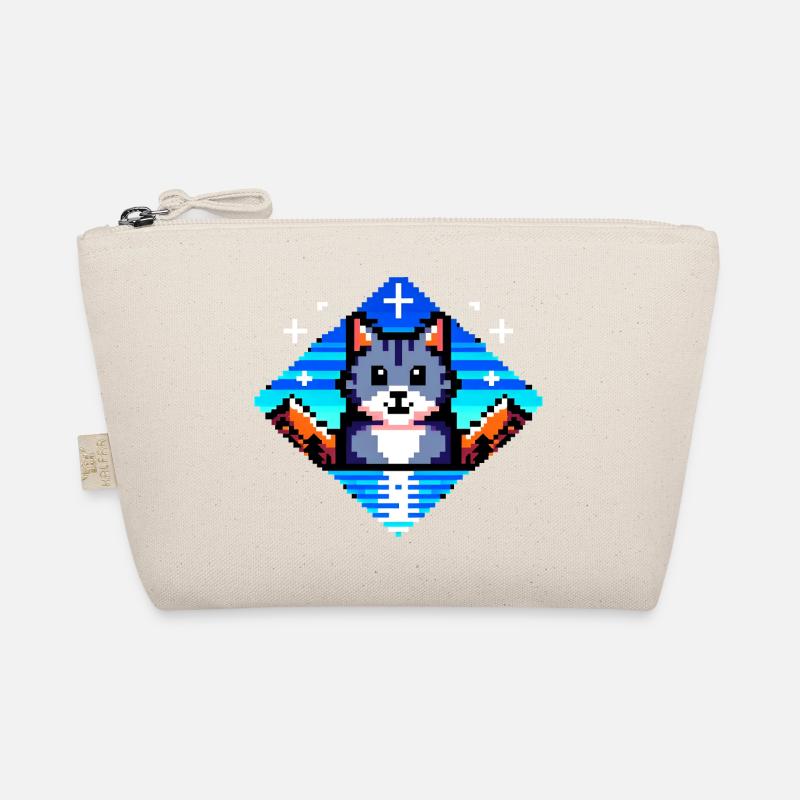 Chat pixel Trousse biologique