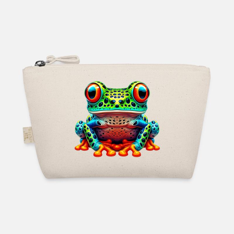 Frosch - Bio-Täschchen - Natur