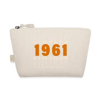 1961: Jahrgang - 63. Geburtstag - Bio-Täschchen - Natur - Vorne
