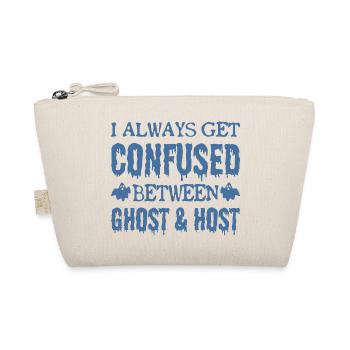 Paranormal Investigator Confused Ghost & Host - Bio-Täschchen - Natur - Vorne