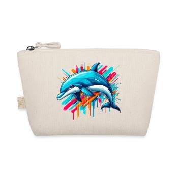 Dolphin - Organic Pouch - nature - Front