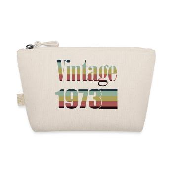 1973 Geburtstag 1973 Jahrgang 1973 Geburtstag - Bio-Täschchen - Natur - Vorne