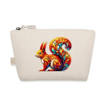 Squirrel - Organic Pouch - nature - Front