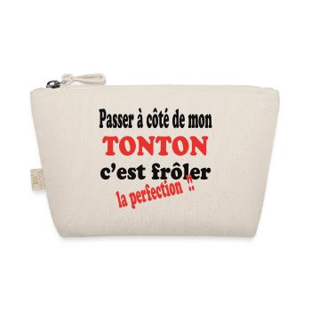 My UNCLE is perfection!! - Organic Pouch - nature - Front
