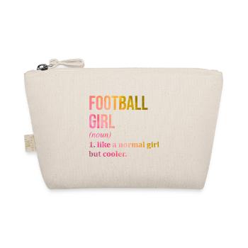 Fußball Fußball Fußball - Bio-Täschchen - Natur - Vorne