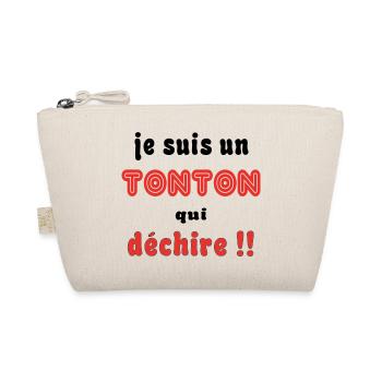 I'm an uncle... - Organic Pouch - nature - Front