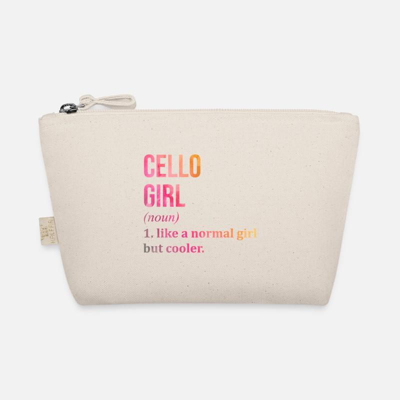 Cello - Bio-Täschchen - Natur