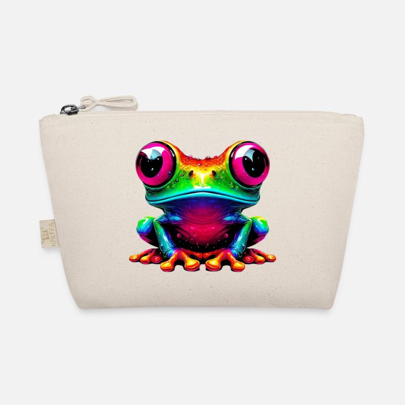 Frosch - Bio-Täschchen - Natur