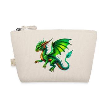Drache - Bio-Täschchen - Natur - Vorne