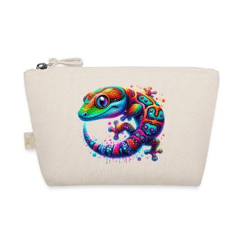 Gecko - Bio-Täschchen - Natur - Vorne