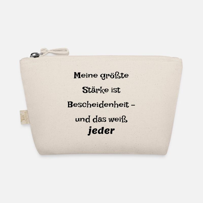 Selbstironische Sprüche Bio-Täschchen