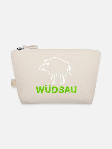 Wüdsau Österreich Dialekt Mundart Geschenk - Bio-Täschchen - Natur - Vorne