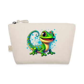 Gecko - Bio-Täschchen - Natur - Vorne