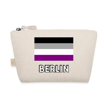 Asexuality Pride Flag Berlin - Organic Pouch - nature - Front