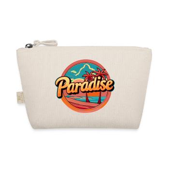 Paradise Sky Sky Beach Sunset - Organic Pouch - nature - Front